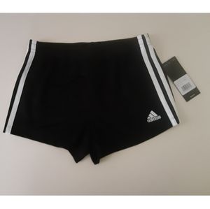 Adidas girls youth core athletic short bla…